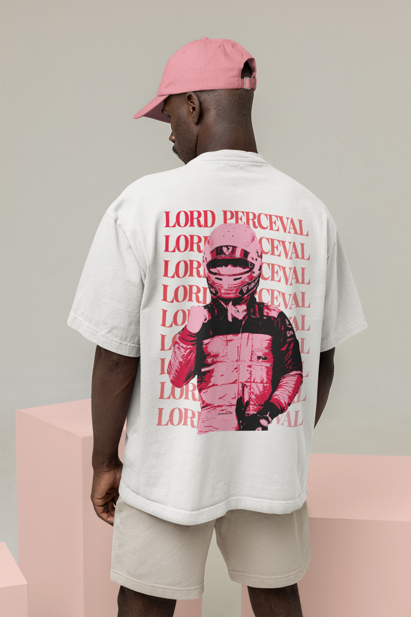 Charles Leclerc Lord Perceval oversized T shirt MEN