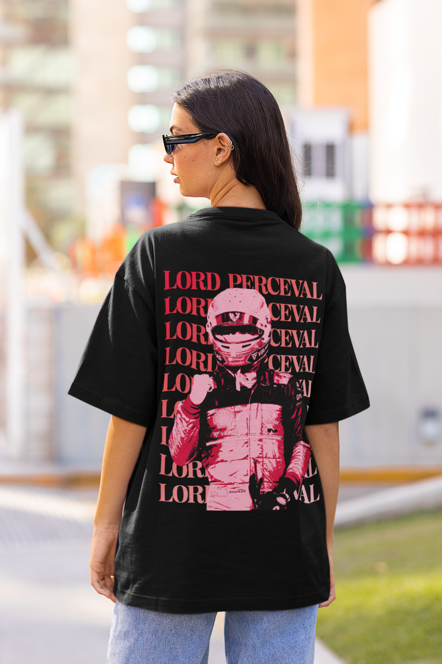 Charles Leclerc 'Lord Perceval' Premium oversized T-shirt WOMEN