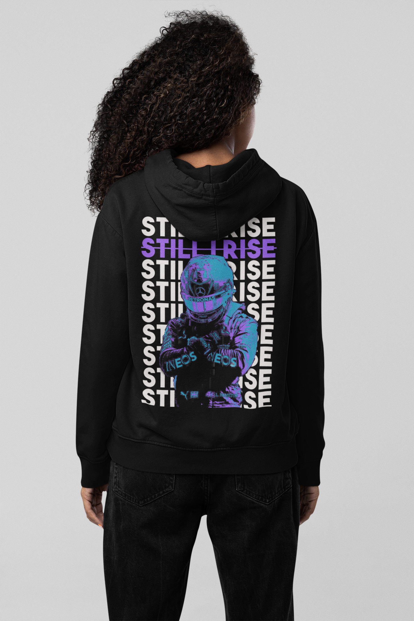 Lewis Hamilton Still I Rise Hoodie Stint Apparel