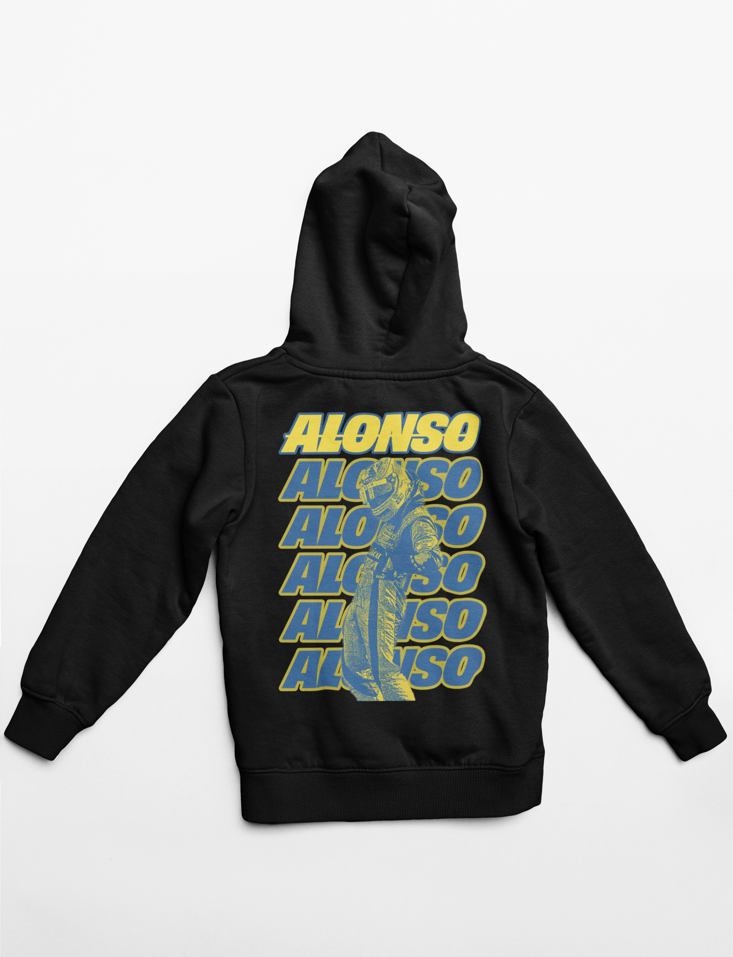 Fernando Alonso Hoodie Black/Blue