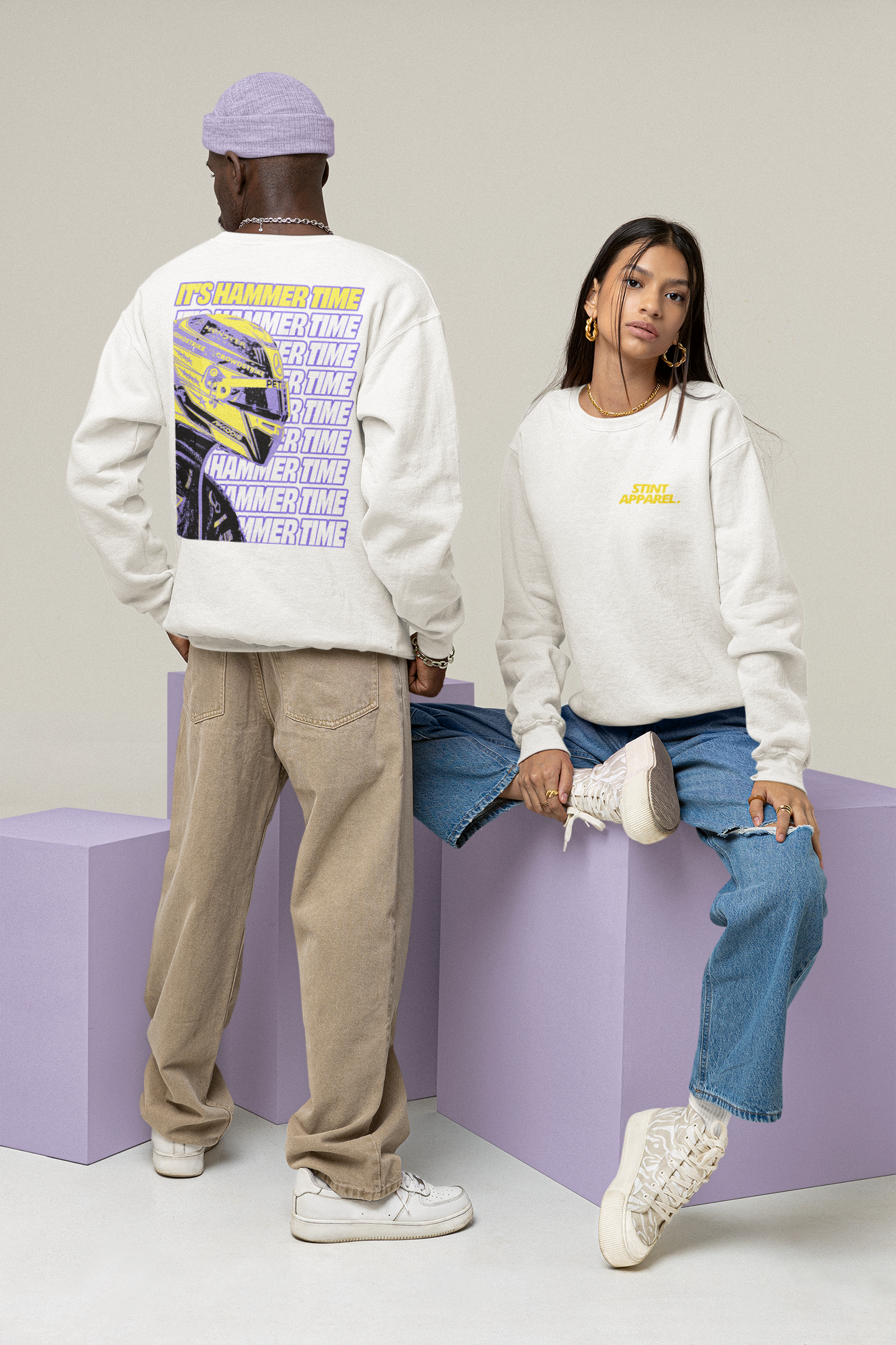 Lewis Hamilton 'It's Hammer Time' Crewneck sweater