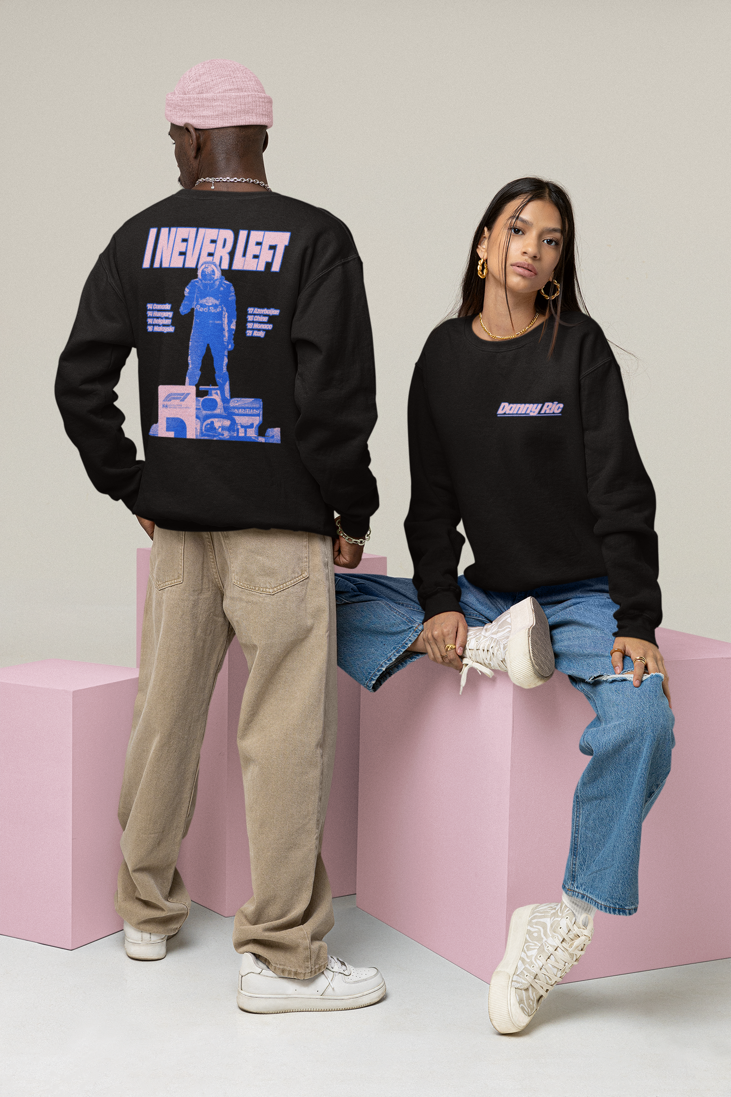 Daniel Ricciardo 'I never Left' Crewneck sweater