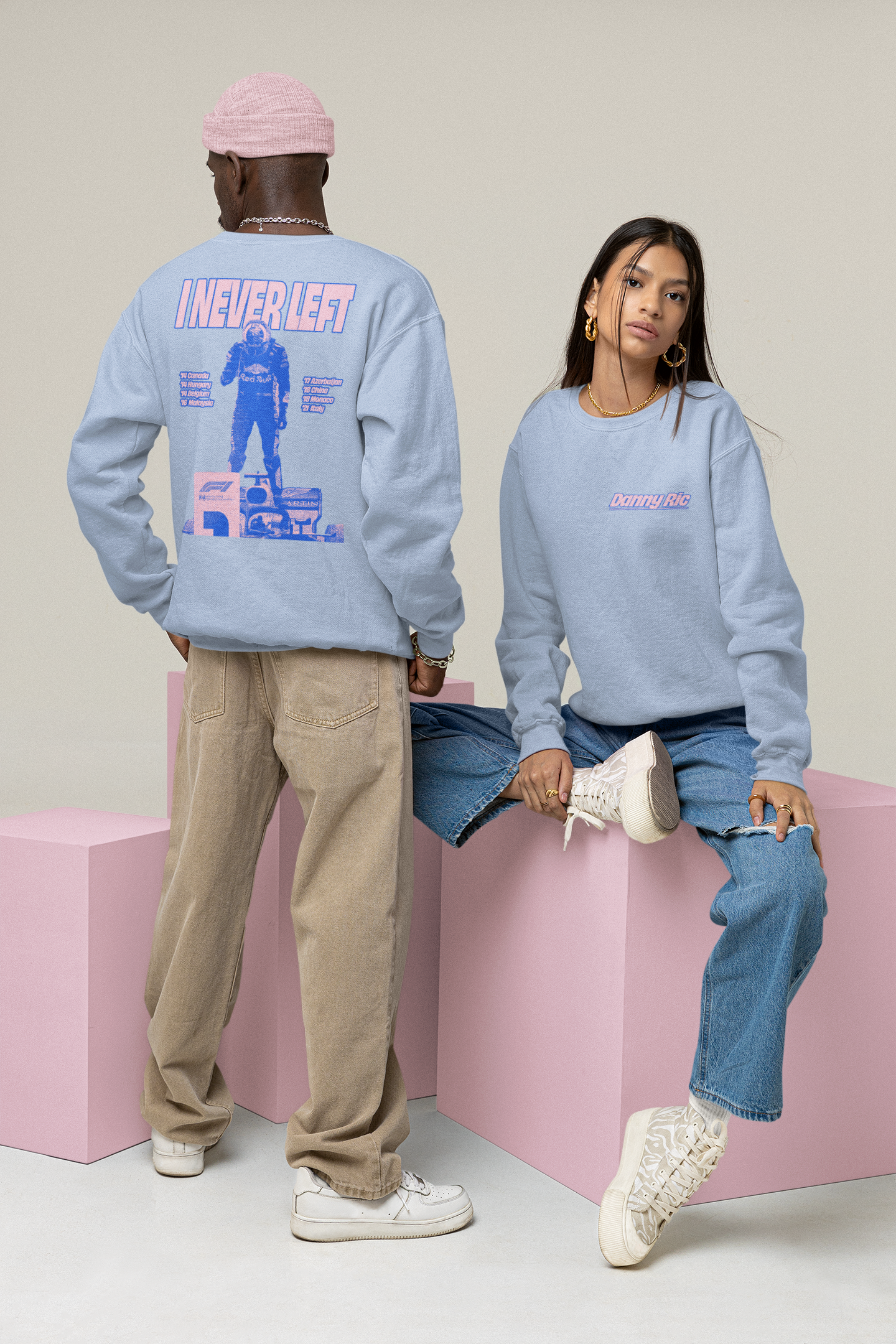 Daniel Ricciardo 'I never Left' Crewneck sweater