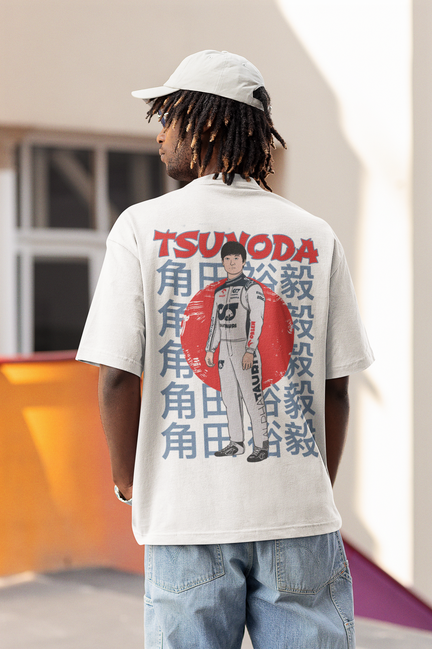 Yuki Tsunoda Premium oversized T-shirt MEN