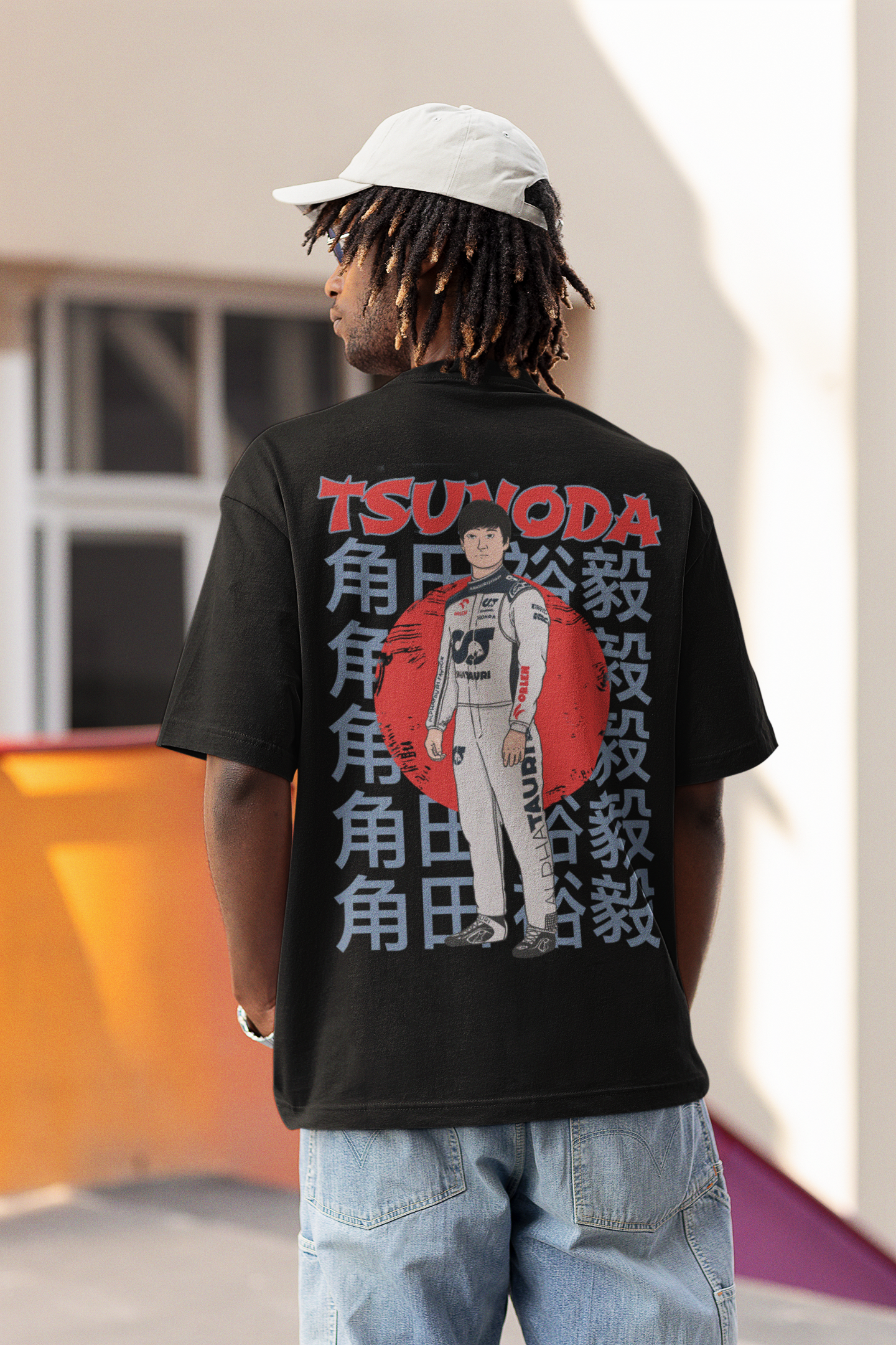 Yuki Tsunoda oversized T-shirt MEN