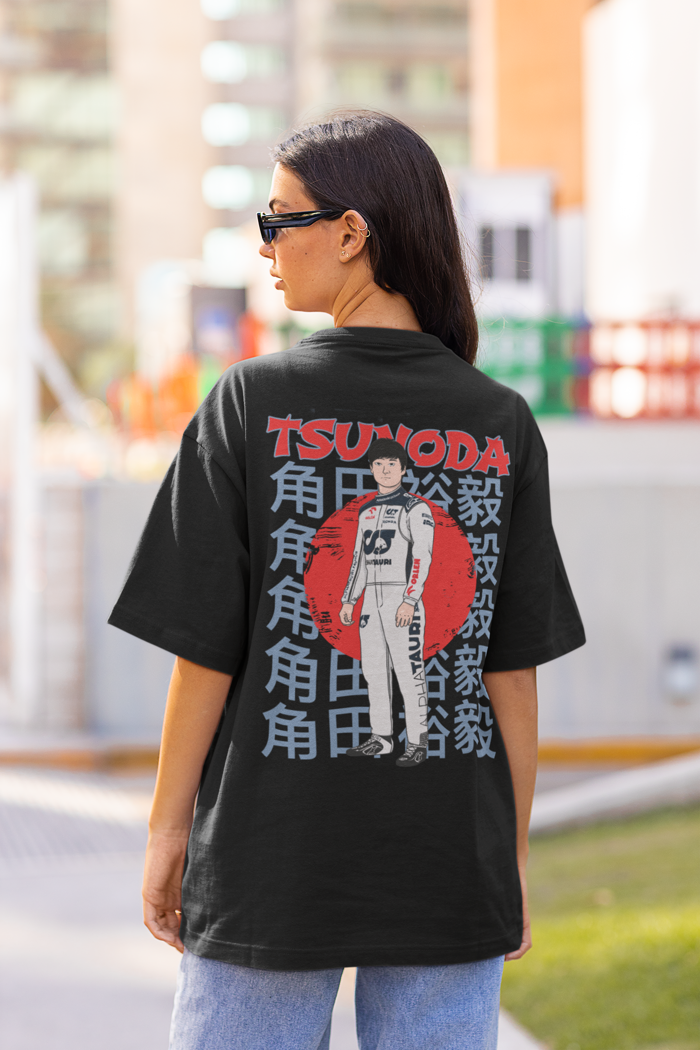 Yuki Tsunoda oversized T-Shirt WOMEN