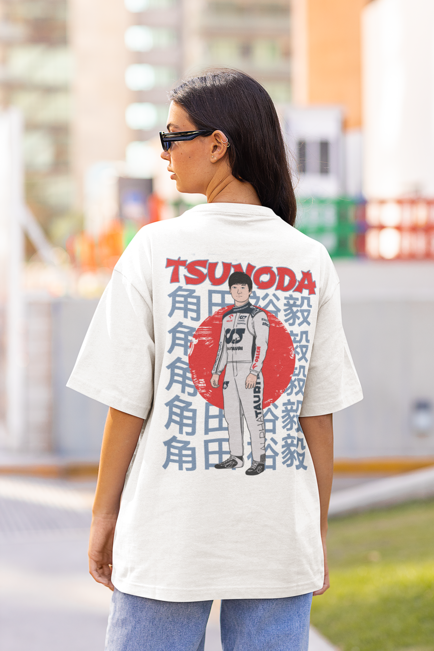 Yuki Tsunoda oversized T-Shirt WOMEN