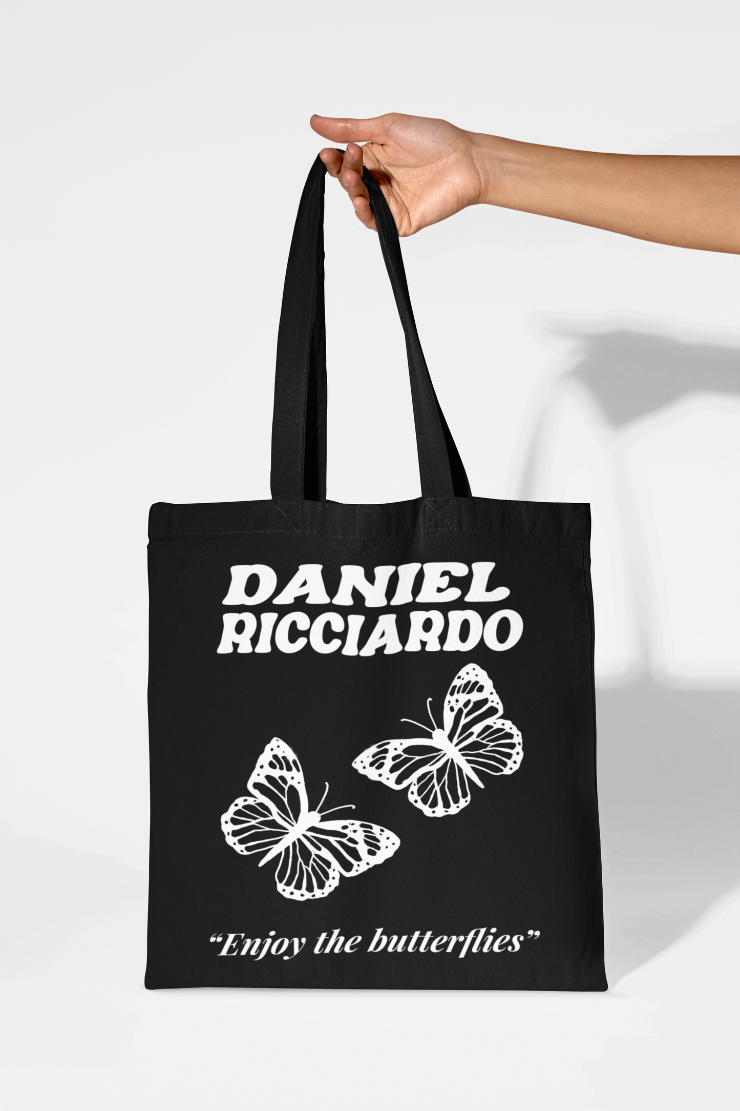 Daniel Ricciardo 'Enjoy the Butterflies' Tote Bag