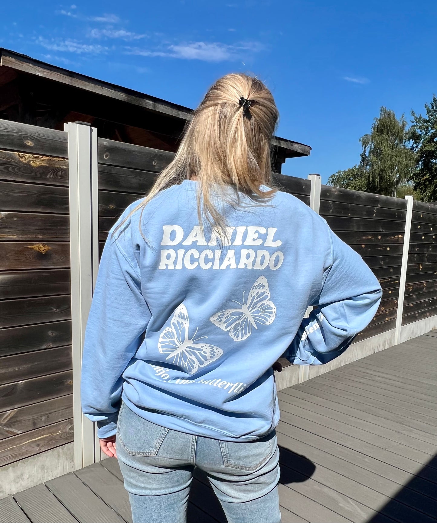 Daniel Ricciardo 'Comfort' Crewneck sweater Blue