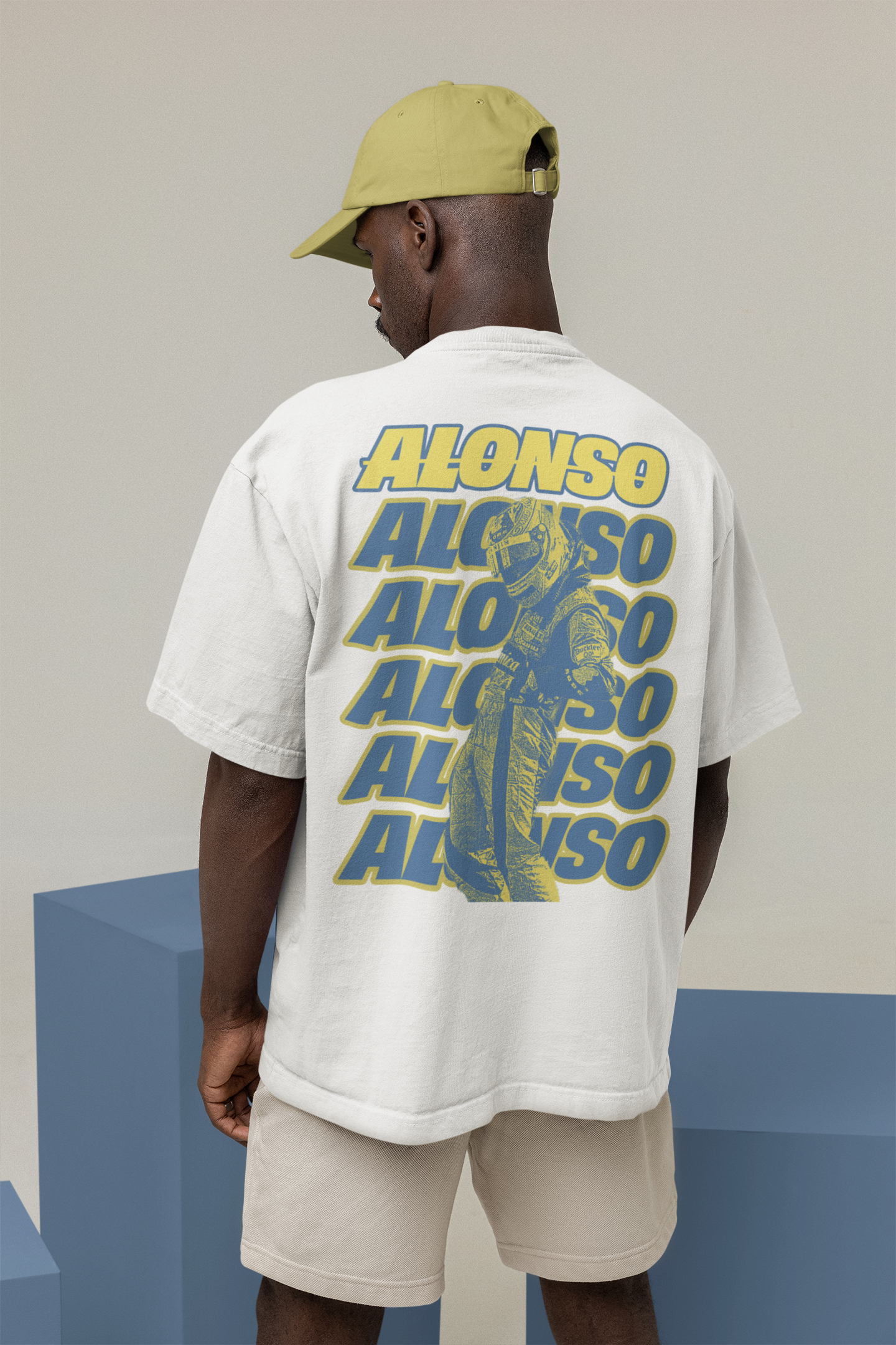Fernando Alonso Premium Oversized T-Shirt MEN