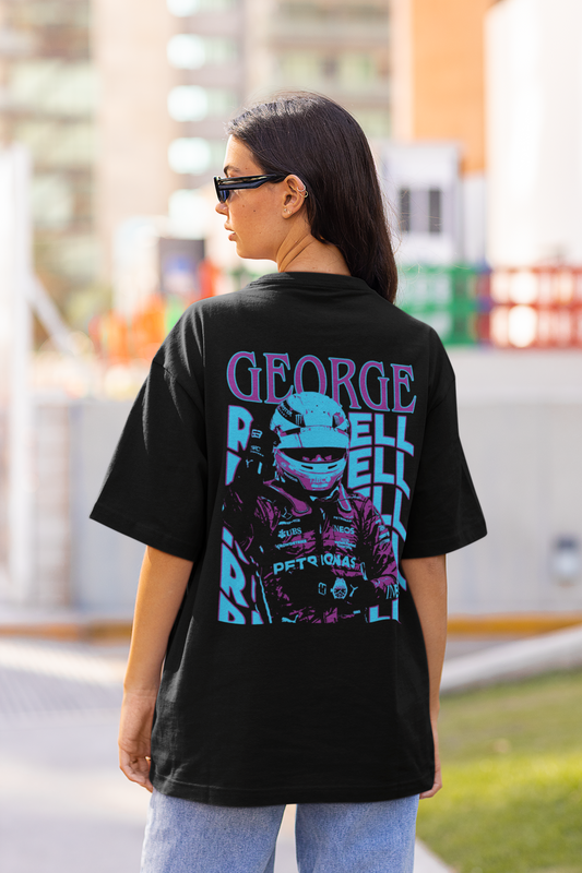 George Russell Premium oversized T-Shirt WOMEN