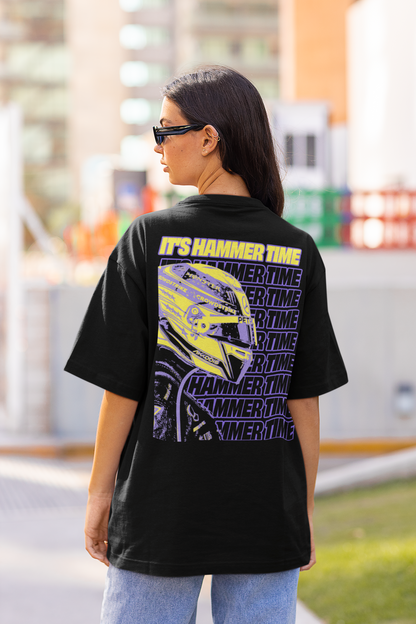 Lewis Hamilton 'It's Hammer Time' Premium oversized T-shirt WOMEN
